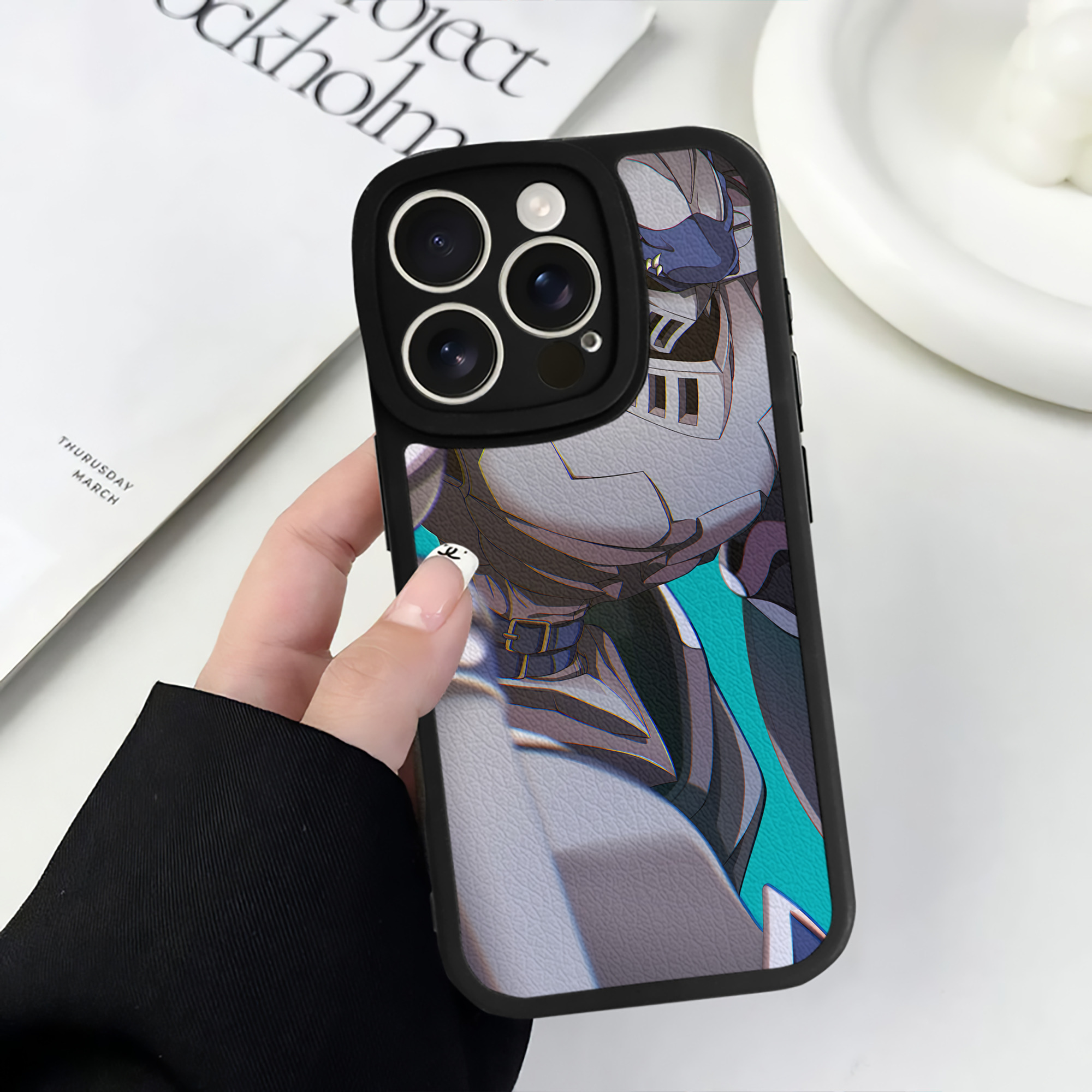 （画像用） Digimon デジタルモンスター/デジモン 【iPhone 16シリーズ対応】シリコンスマホケース（レザー調） 材質：シリコン